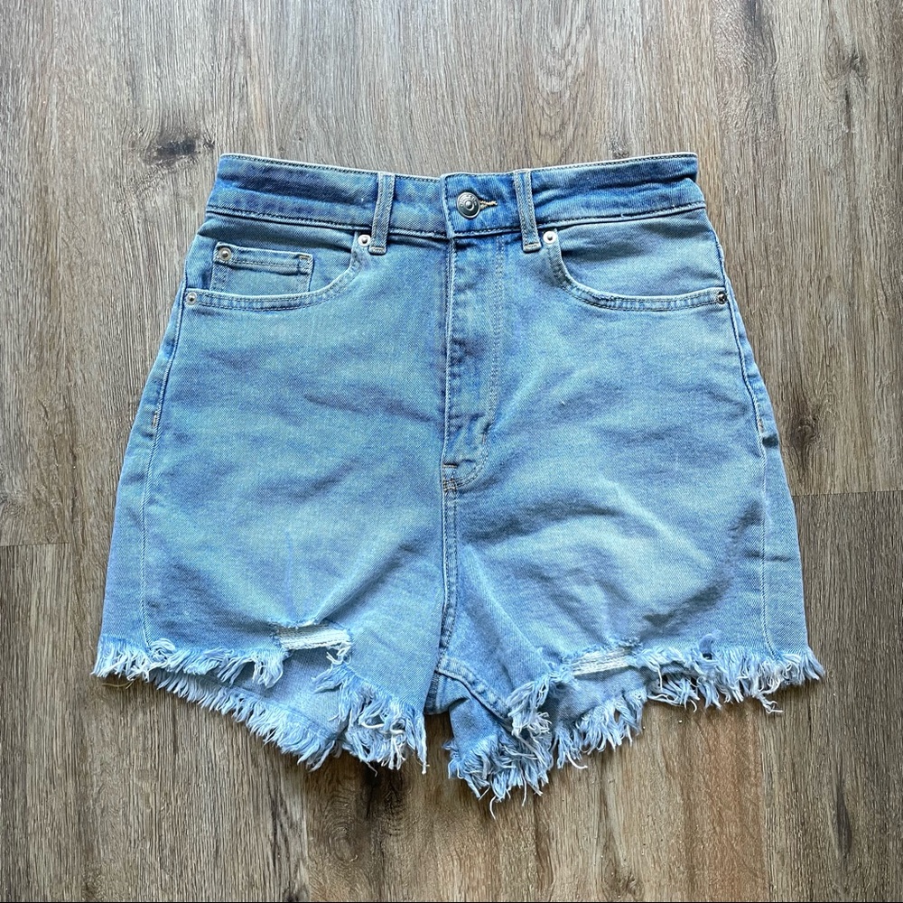 H&M Denim Mom Shorts